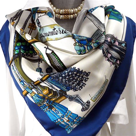 Hermès Passementerie Silk Scarf 